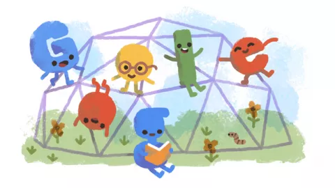 Google Doodle Hari Ini Bertemakan Hari Anak Nasional - GenPI.co