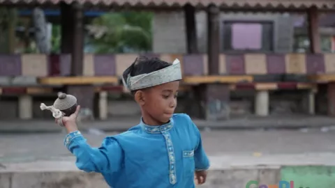 Dijadikan Lomba di Festival Penyengat, ini Filosofi Permainan Gasing - GenPI.co