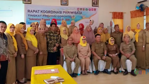 Dinas Pariwisata Gorontalo Gelar Rakor sinkronisasi Program Kerja 2020 - GenPI.co