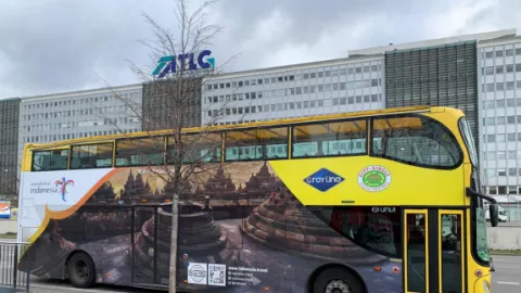Bus Wonderful Indonesia Kembali Mejeng di Berlin - GenPI.co