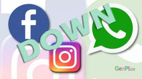 Facebook, Instagram dan Whatsapp Down, ini Penyebabnya - GenPI.co