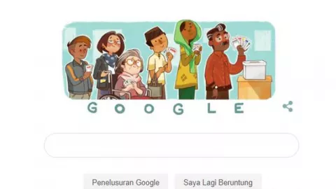 Google Doodle Khusus Indonesia Elections 2019 Alias Tema Pemilu - GenPI.co