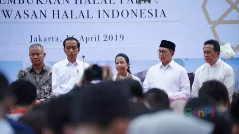 Resmikan Halal Park, Strategi Jokowi Promosikan Industri Halal - GenPI.co