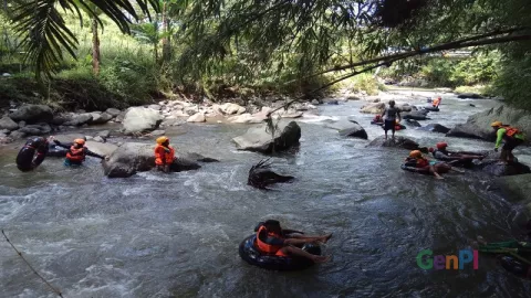 Desa Wilayu Resmikan Wisata Tubing - GenPI.co