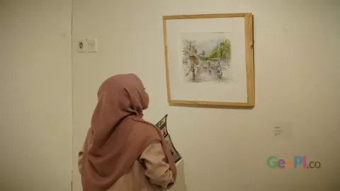 72 Seni Lukis Cat Air Dipamerkan di Galeri Nasional Indonesia - GenPI.co