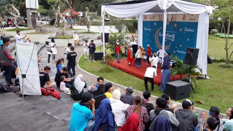 Ada Kemeriahan Ramadhan Berbagi Taman Kartini - GenPI.co