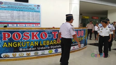Bandara Jalaluddin Gorontalo Optimalkan Pelayanan saat Arus Mudik - GenPI.co