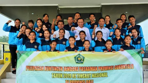 Gorontalo Kirim 25 Peserta Di Jambore Pasraman V Di Denpasar Bali - GenPI.co