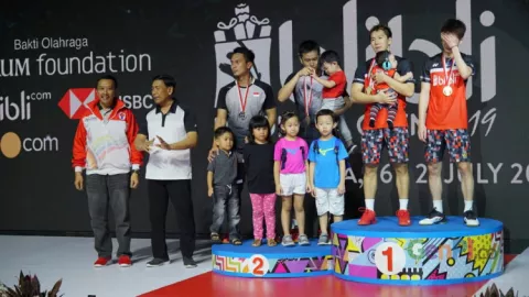 Final Ganda Putra Indonesia Open 2019, 'Adik' Tumbangkan 'Kakak' - GenPI.co