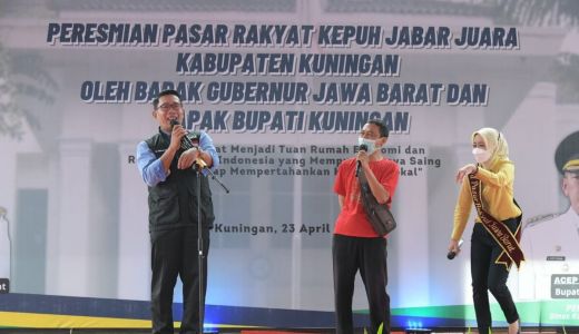 Pasar Kepuh Kuningan direvitalisasi, Simak Pesan Gubernur Jabar - GenPI.co JABAR
