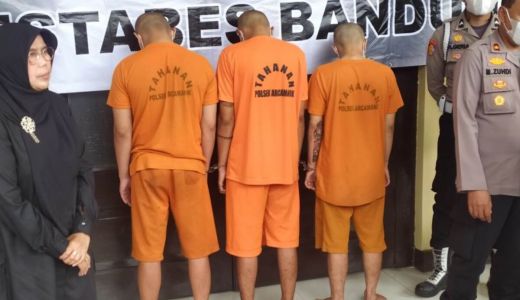Polisi Tangkap 3 Pembunuh Seorang Pria di Arcamanik Bandung - GenPI.co JABAR