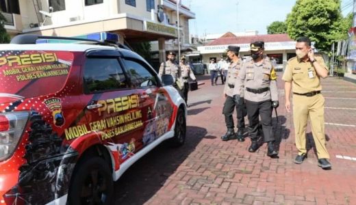 Genjot Vaksinasi, Polres Banjarnegara Siapkan Mobil Keliling - GenPI.co JATENG