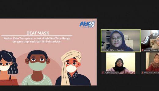 Mahasiswa UMM Siap Pasarkan Masker Unik untuk Tuna Rungu - GenPI.co JATIM