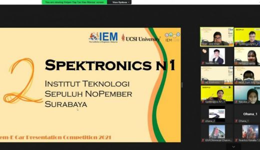 Mobil Karya Spektronic ITS Juara di Malaysia - GenPI.co JATIM