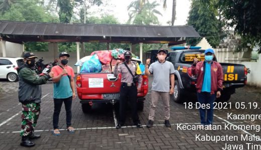 Berangkat ke Lumajang, Polsek Kromengan Malang Bawa Misi Khusus - GenPI.co JATIM