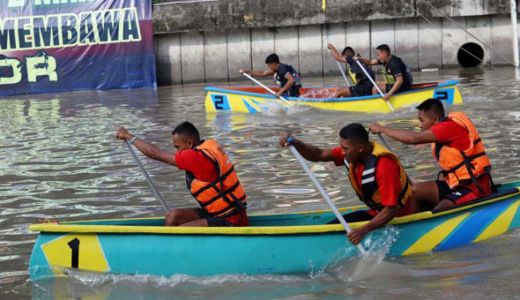 Lomba Perahu Kalimas Surabaya, 2 Nomor Dipertandingkan - GenPI.co JATIM