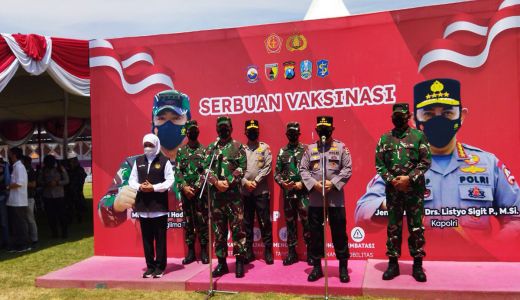 Panglima TNI dan Kapolri Optimis Jatim Terwujud Herd Immunity - GenPI.co JATIM