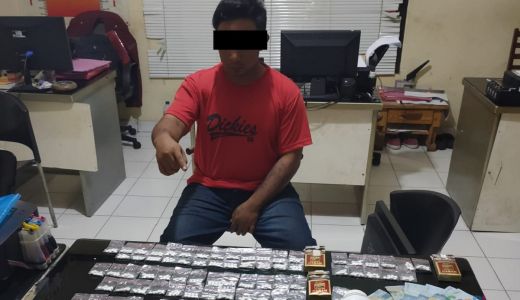 Tertangkap Basah, Pria di Malang Tak Berkutik Saat Polisi Tiba - GenPI.co JATIM