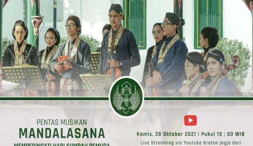 Hari Sumpah Pemuda, Keraton Yogya Gelar Pentas Musikan - GenPI.co JOGJA
