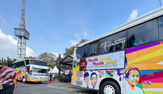 Mudik Gratis, 46 Bus Berangkat dari Terminal Giwangan Yogyakarta - GenPI.co JOGJA