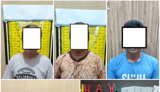 4 Pria Lakukan Perbuatan Terlarang Ditangkap Polisi Polres Bontang - GenPI.co KALTIM