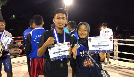 Hebat, Tiga Atlet Tinju Sasana RBC Loteng Sabet Medali di Bali - GenPI.co NTB