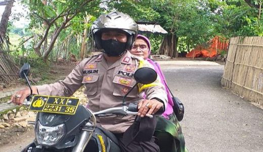 Lihat Kerja Telaten Bripka Muslim, Personel Polres Bima Kota - GenPI.co NTB