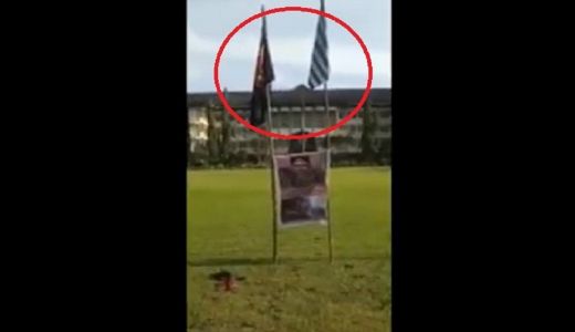 Viral Bendera Bintang Kejora Berkibar di Universitas Mataram - GenPI.co NTB