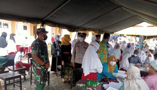 KSAD Dudung Pantau Vaksinasi Anak di Loteng - GenPI.co NTB