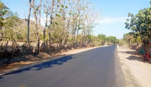 Warga Bahagia, Jalan Lintas Sape-Wera Akhirnya Diaspal - GenPI.co NTB