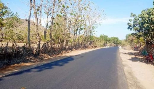 Warga Bahagia, Jalan Lintas Sape-Wera Akhirnya Diaspal - GenPI.co NTB