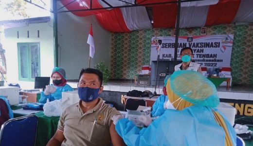 Polres Loteng Terus Gencarkan Vaksinasi Penguat - GenPI.co NTB