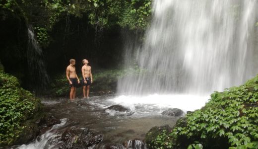 Ini Tiga Air Terjun Menawan di Desa Aik Berik - GenPI.co NTB