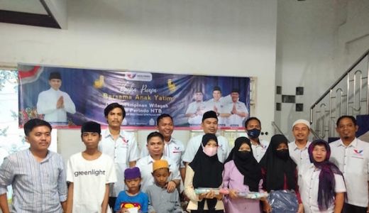Partai Perindo NTB Berbagi Sembako untuk Anak Yatim - GenPI.co NTB