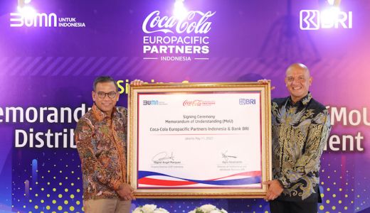CCEP Indonesia Kerja Sama dengan BRI Gunakan Billing Management - GenPI.co NTB