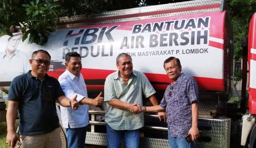 Bantu Kekeringan di Lombok, HBK Peduli Tambah Armada Tangki Air - GenPI.co NTB