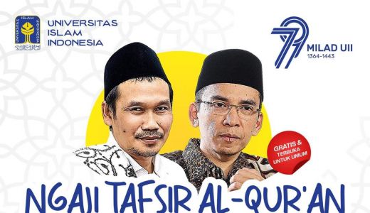 Gus Baha dan TGB Ngaji Tafsir Bareng di UII Yogyakarta - GenPI.co NTB