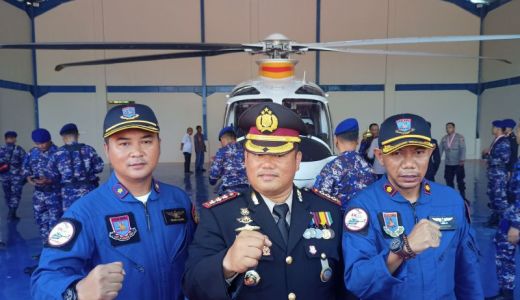 Dukung Keamanan, Baharkam Polri Hibahkan Helikopter ke Polda NTB - GenPI.co NTB