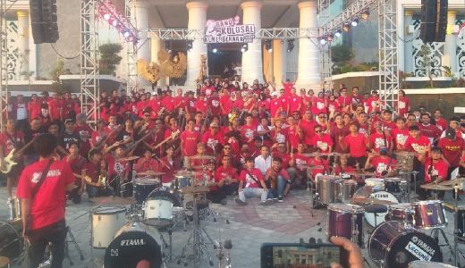 200 Musisi Lokal Meriahkan HUT ke 77 RI di Loteng - GenPI.co NTB