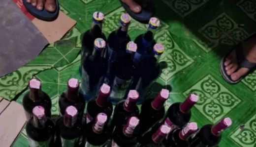 Polisi di Bima Sita Puluhan Botol Minuman Brem - GenPI.co NTB
