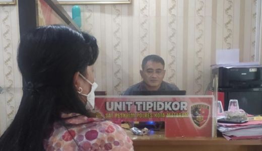 Polisi Tahan Mantan Bendahara Puskesmas Babakan Mataram - GenPI.co NTB