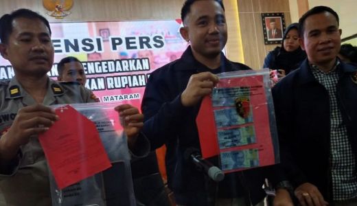 Polisi Tangkap Pengedar Uang Palsu di Mataram - GenPI.co NTB