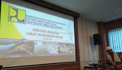 Bendungan Mujur Lombok Tengah Mulai, Ini Tahapannya - GenPI.co NTB