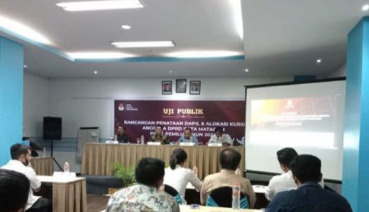 Jelang Pemilu 2024, KPU Mataram Gelar Uji Publik - GenPI.co NTB