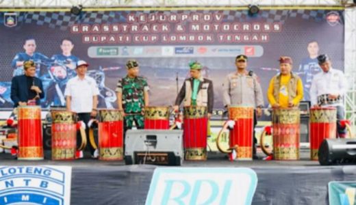 Bupati Lombok Tengah Sebut Motocross Bawa Berkah - GenPI.co NTB