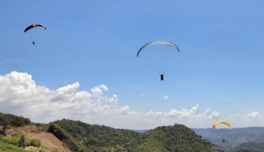 PGAWC di Sky Lancing Paragliding Lombok, Kadispora NTB: Sarana Promosi Strategis - GenPI.co NTB