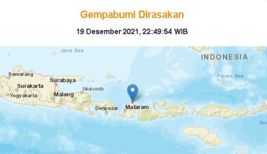 Gempa Terkini 4,2 Magnitudo Guncang Lombok Utara - GenPI.co NTB