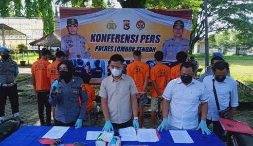 Polres Lombok Tengah Ungkap Lima Kasus, ini Jumlah Tersangka - GenPI.co NTB