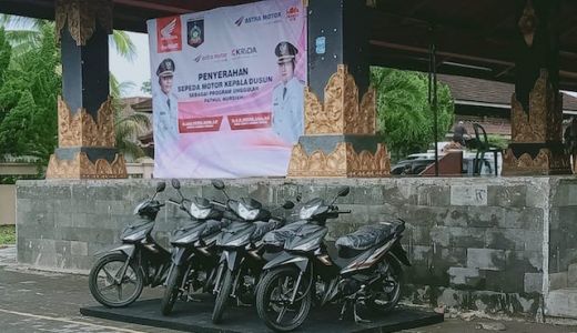 Wow, 700 Motor Baru Diberikan untuk Kadus di Loteng - GenPI.co NTB