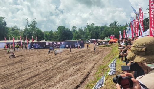 Motocross Lantan, Wahana Wisata Baru Lombok Tengah - GenPI.co NTB